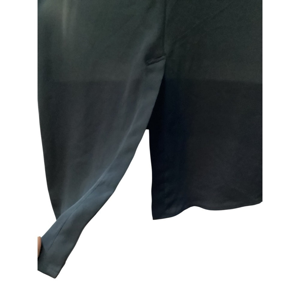 Plus Size, Lane Bryant Sleeveless Black and Silver Blouse, Size 26/28