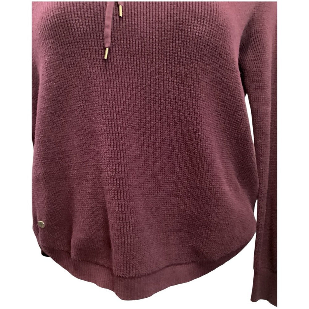Lauren Ralph Lauren Plum Cowl Neck Sweater, Plus Size XL