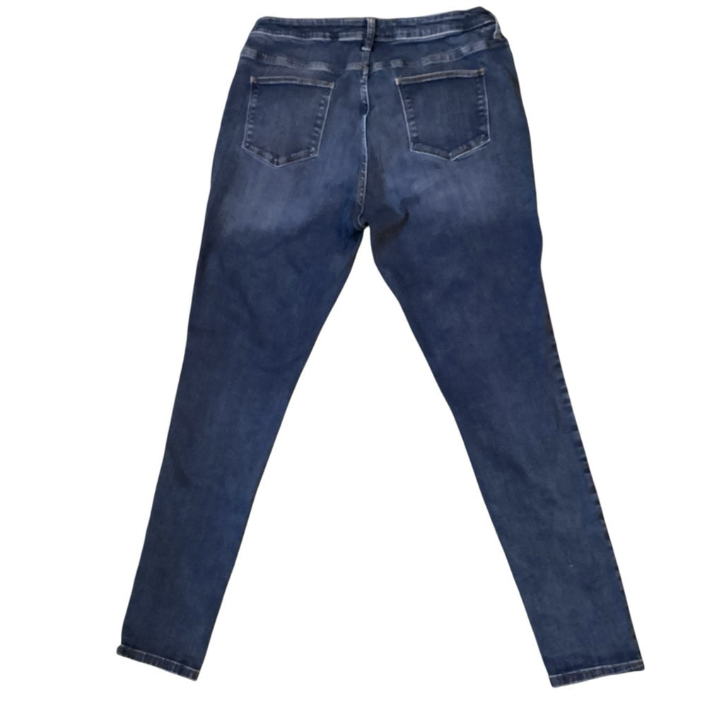 Plus Size Universal Thread Blue Skinny Jeans with Stretch Size 16/33R
