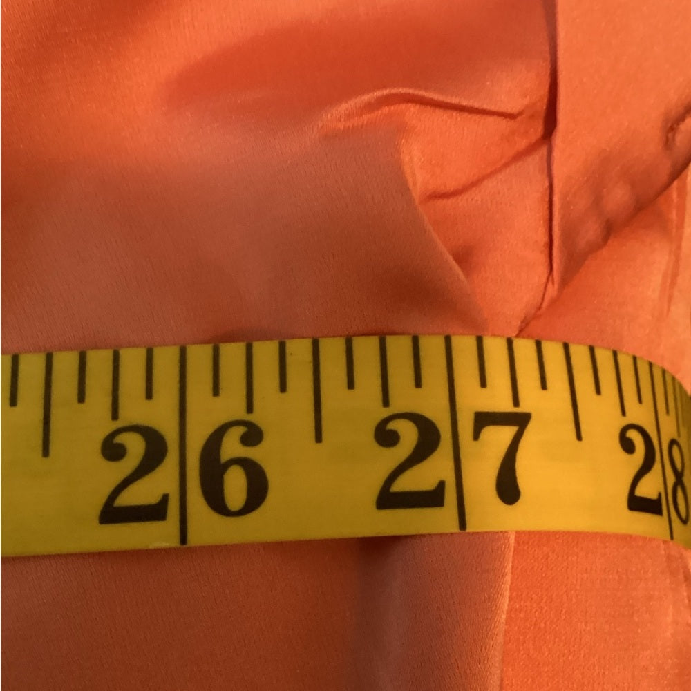 Gant Tangerine Satin V-Neck Blouse, Plus Size 2X