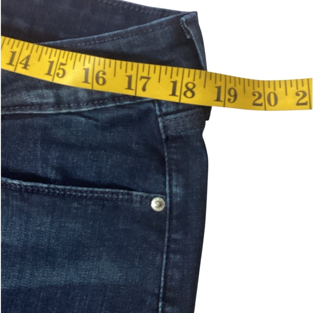 Denizen from Levi's Dark Indigo Skinny Mid Rise Jeans Plus Size 18