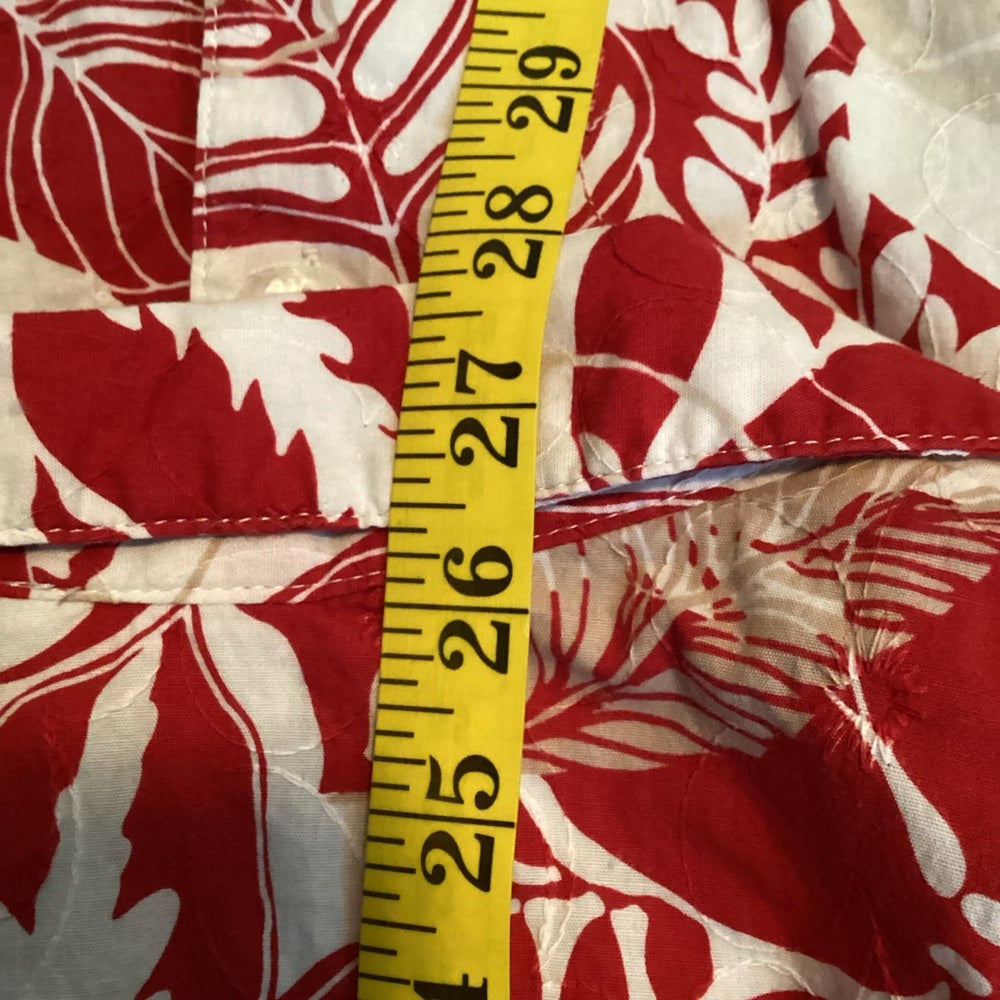Kim Rogers Red and White floral, Plus Size 18W (2X)