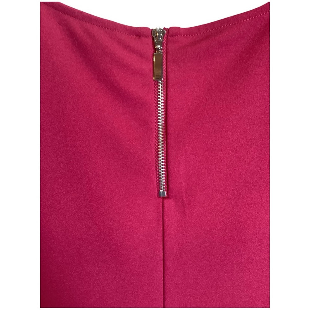 Ann Taylor Rich Red Long Sleeve Top, Plus Size 2X