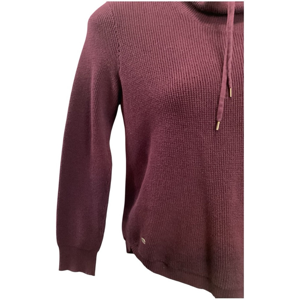 Lauren Ralph Lauren Plum Cowl Neck Sweater, Plus Size XL