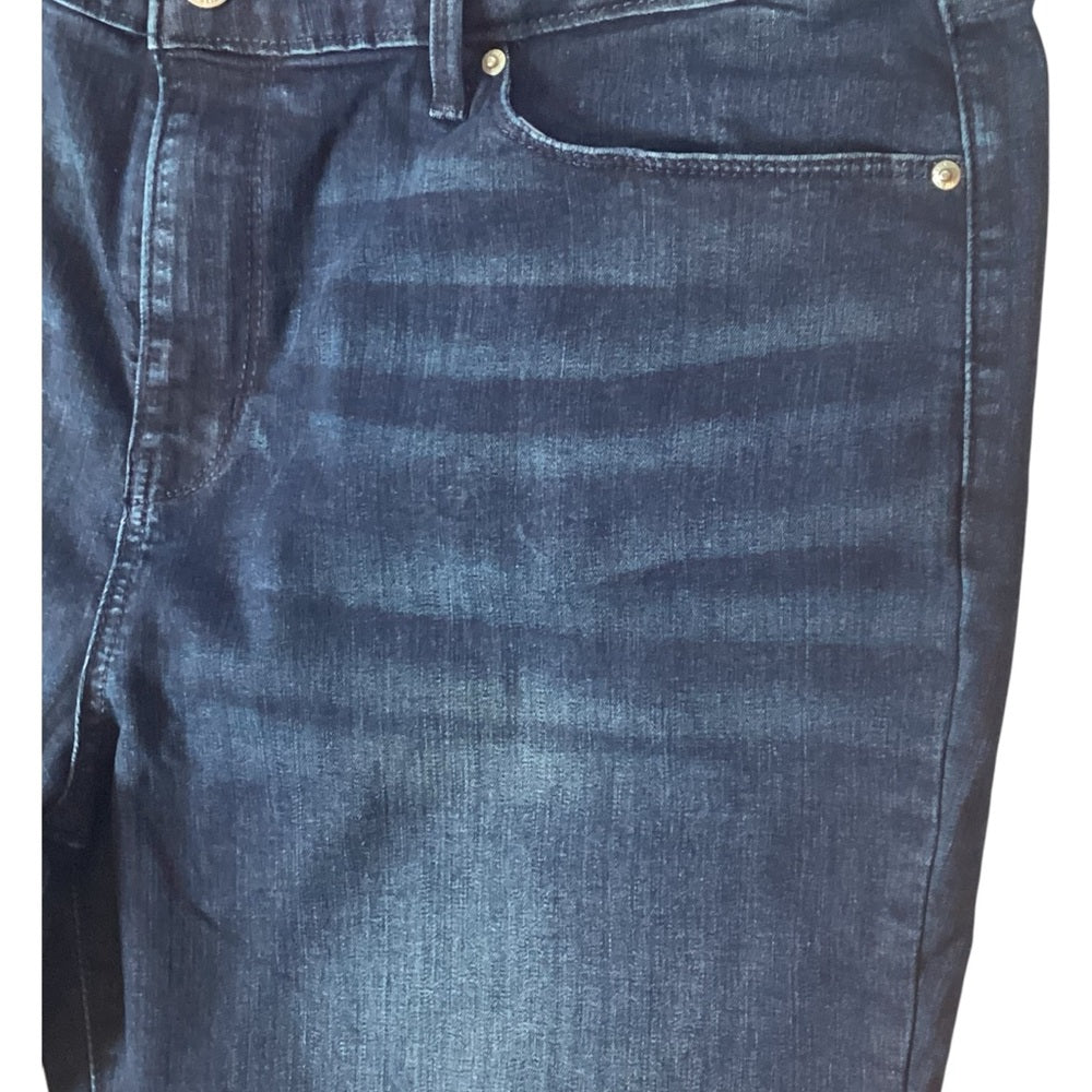 Denizen from Levi's Dark Indigo Skinny Mid Rise Jeans Plus Size 18