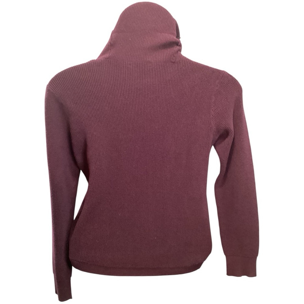Lauren Ralph Lauren Plum Cowl Neck Sweater, Plus Size XL