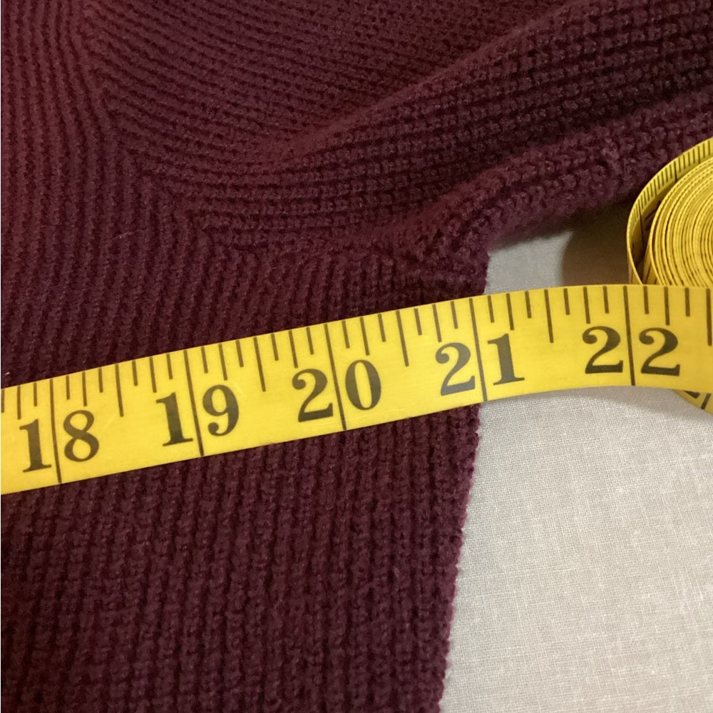 Lauren Ralph Lauren Plum Cowl Neck Sweater, Plus Size XL