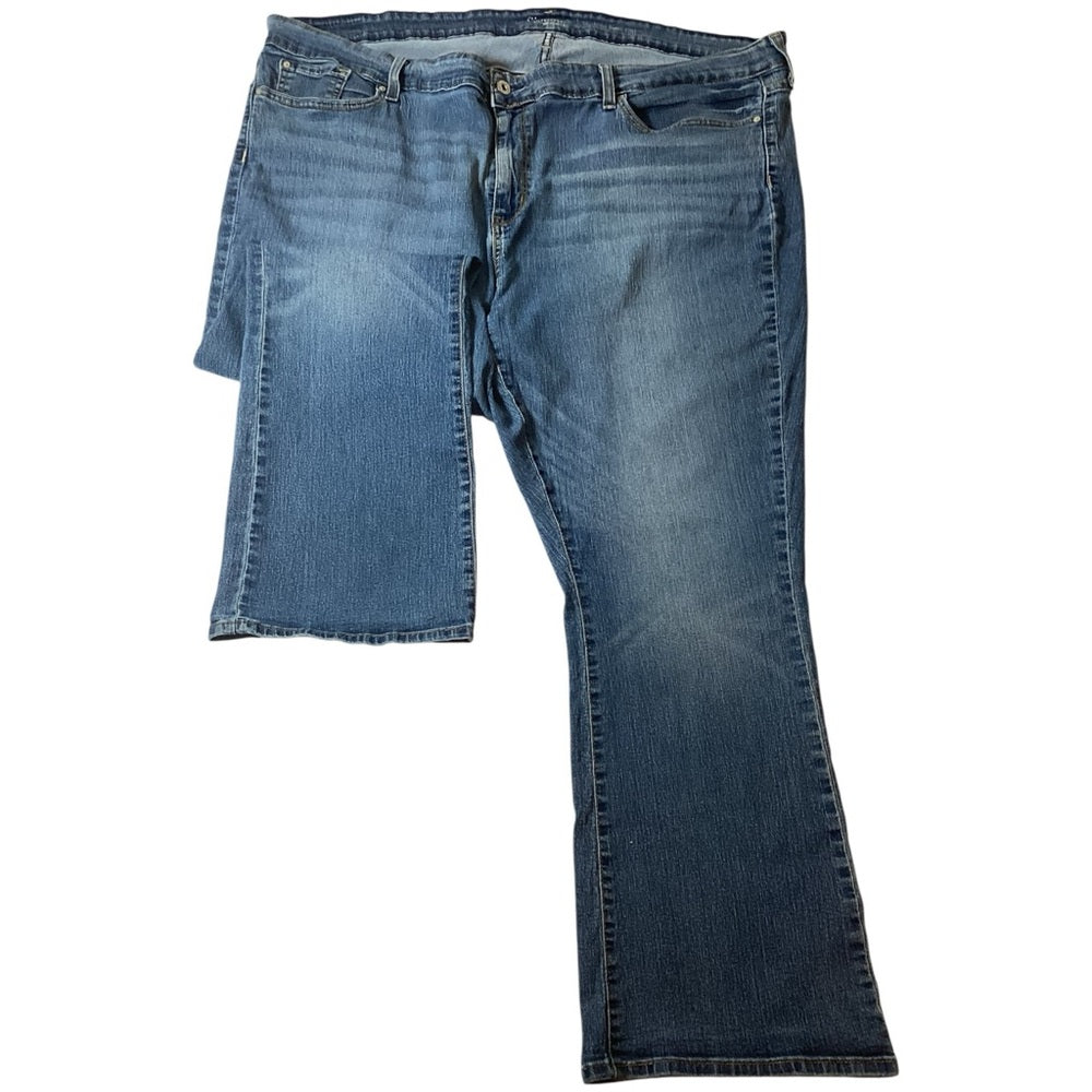 Levi's Signature Blue Modern Boot Cut Women's Jeans Plus Size 28W