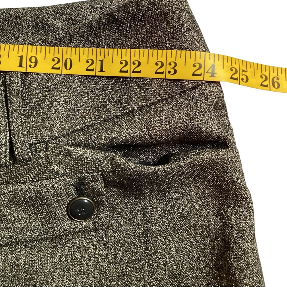Lane Bryant Tan Flare Trousers, Stretch, Plus Size 28