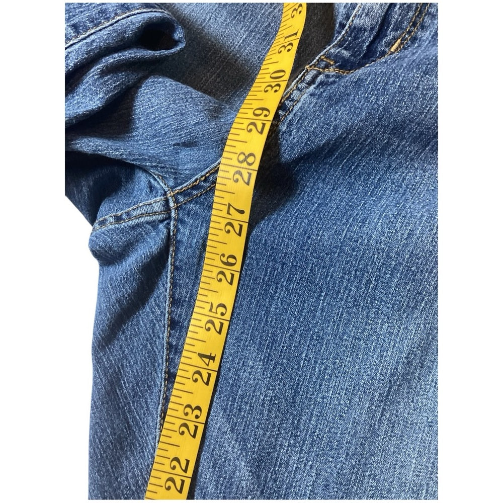 Levi's Signature Blue Modern Boot Cut Women's Jeans Plus Size 28W