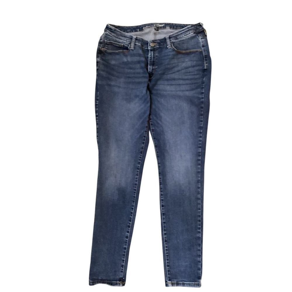 Plus Size Universal Thread Blue Skinny Jeans with Stretch Size 16/33R