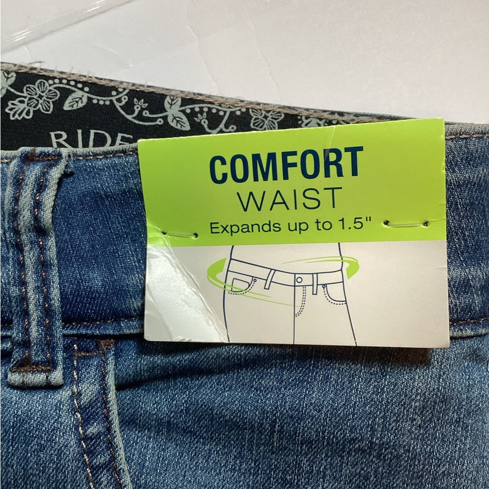 Riders by Lee Classic Blue Boot Cut Jeans, Stretch, Plus Size 20W