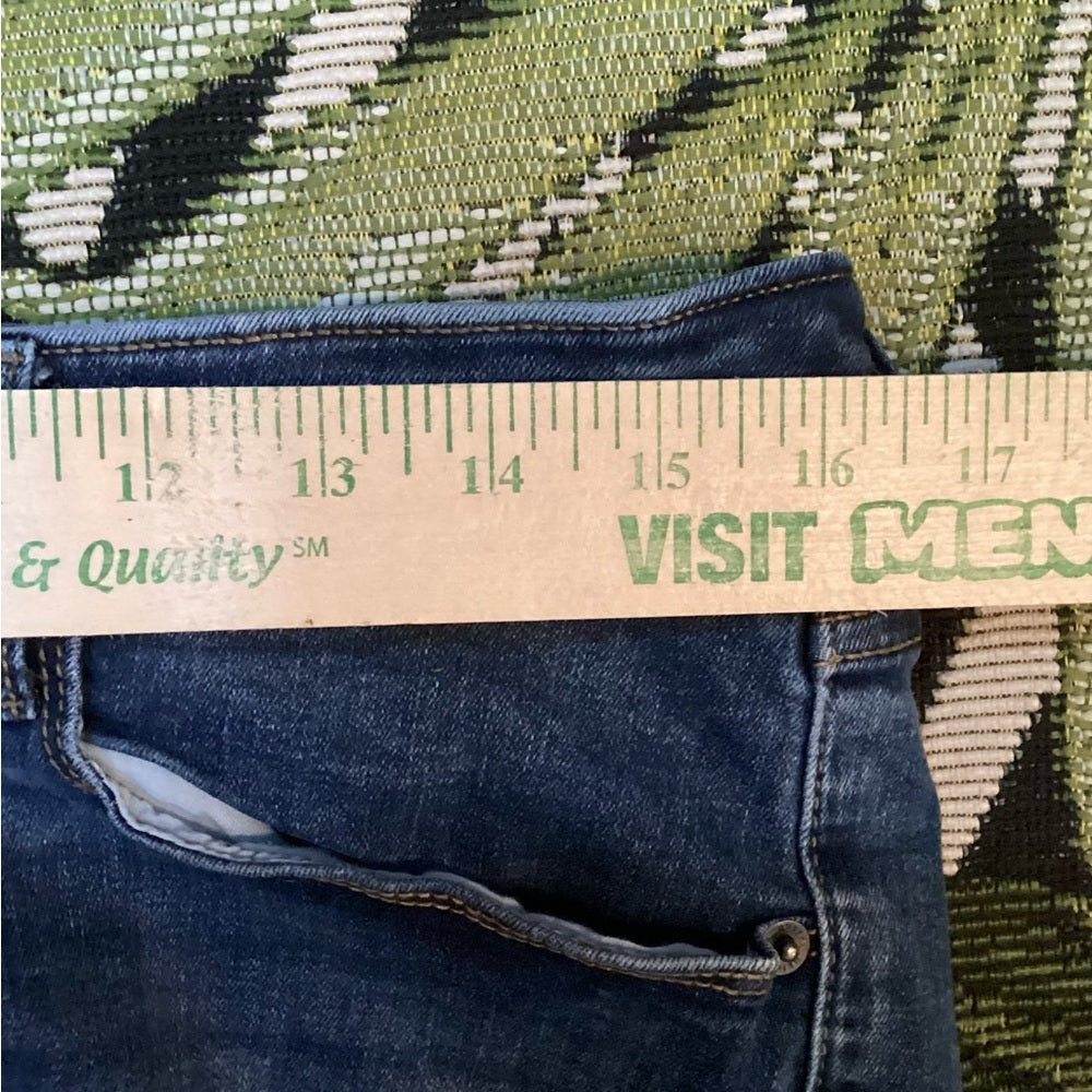 Plus Size Universal Thread Blue Skinny Jeans with Stretch Size 16/33R