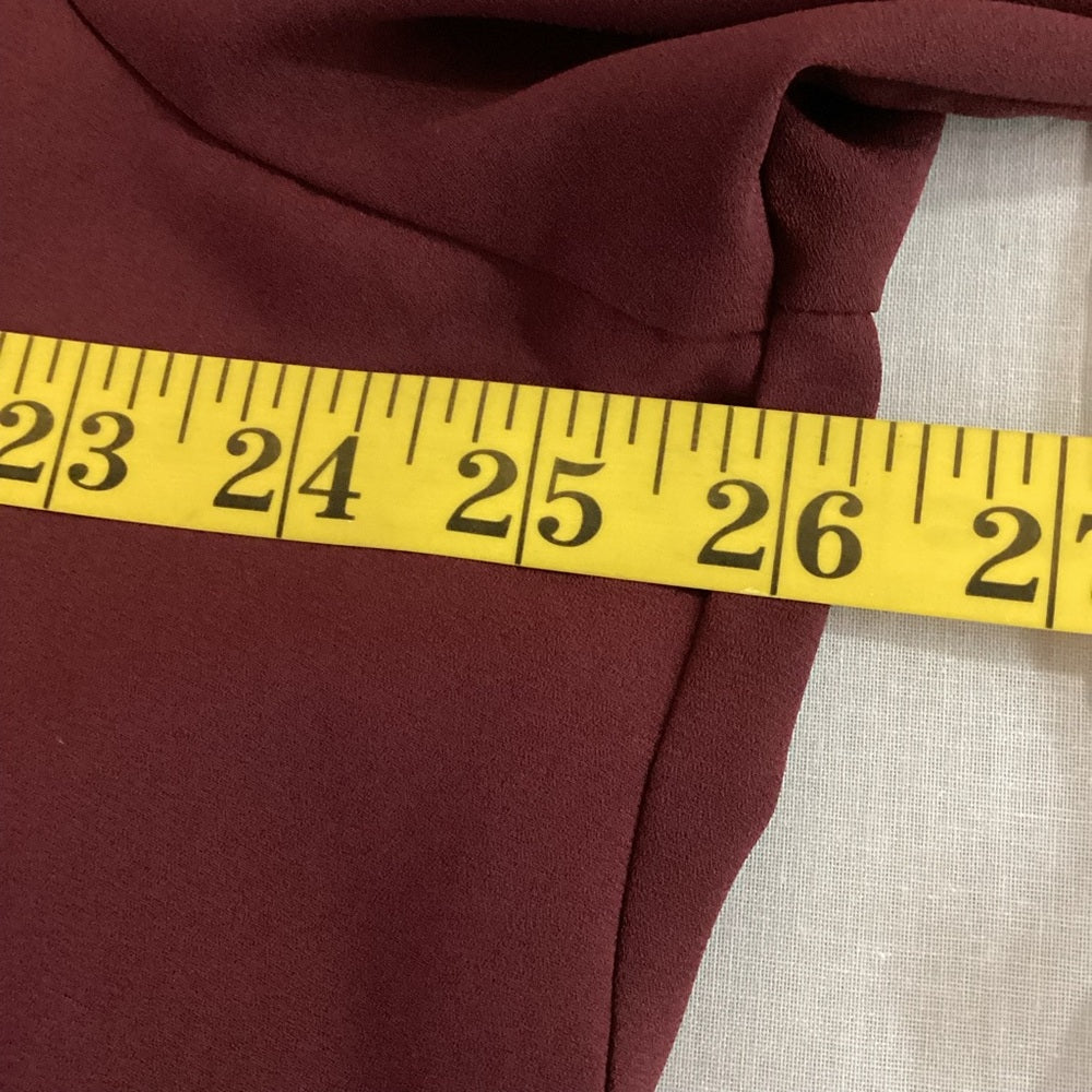 Cato Maroon Layered Blouse, Plus Size 18/20 (2X)